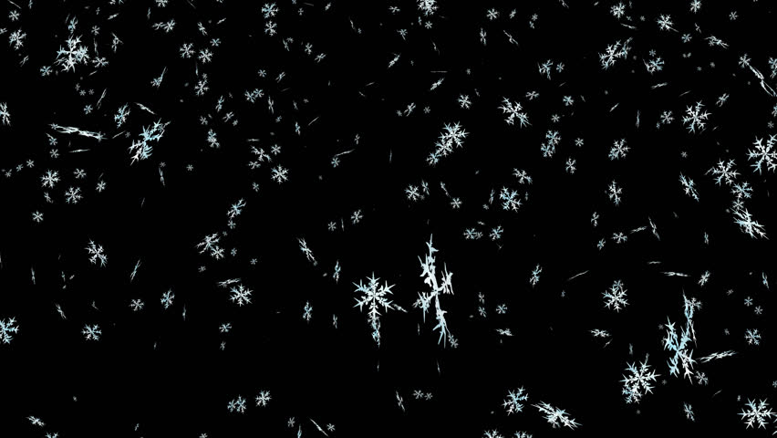Detail Transparent Snow Flakes Nomer 46