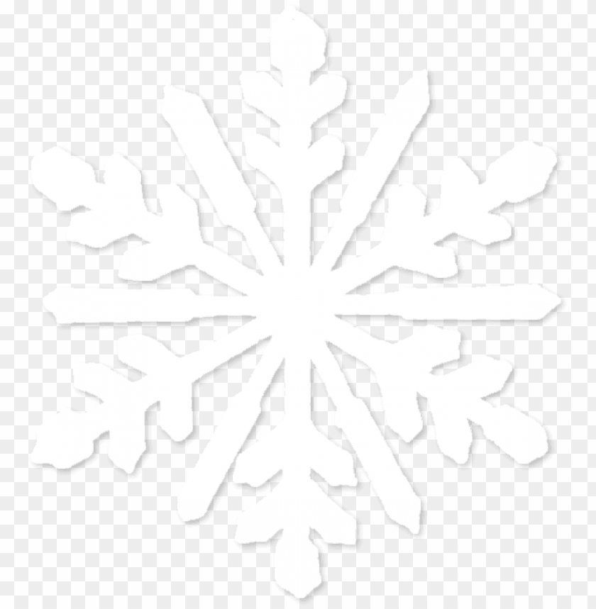 Detail Transparent Snow Flakes Nomer 9