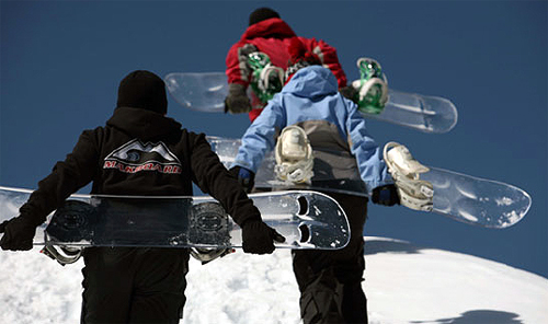Detail Transparent Snowboard Nomer 26