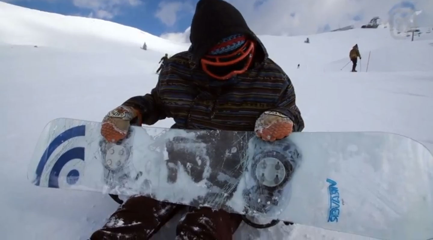 Detail Transparent Snowboard Nomer 4