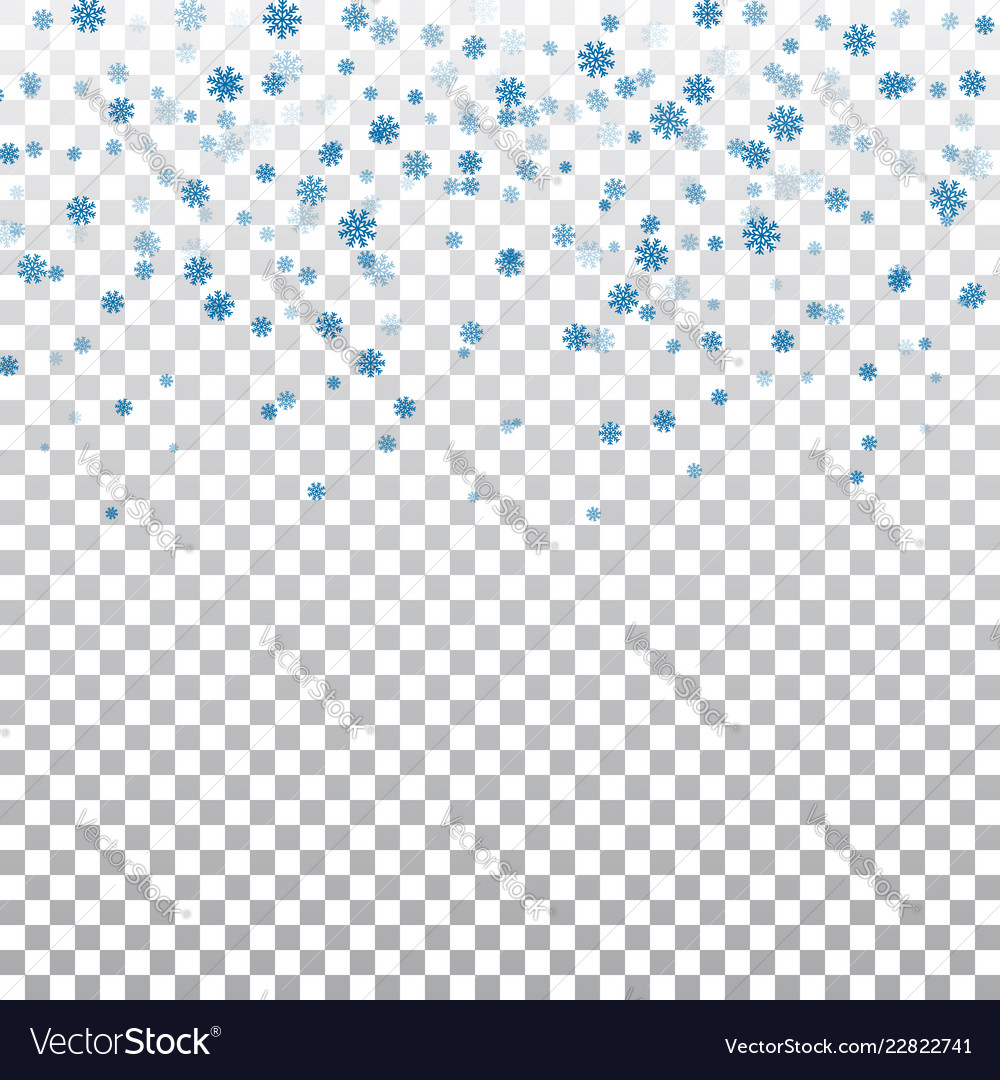 Detail Transparent Snowflake Background Nomer 29