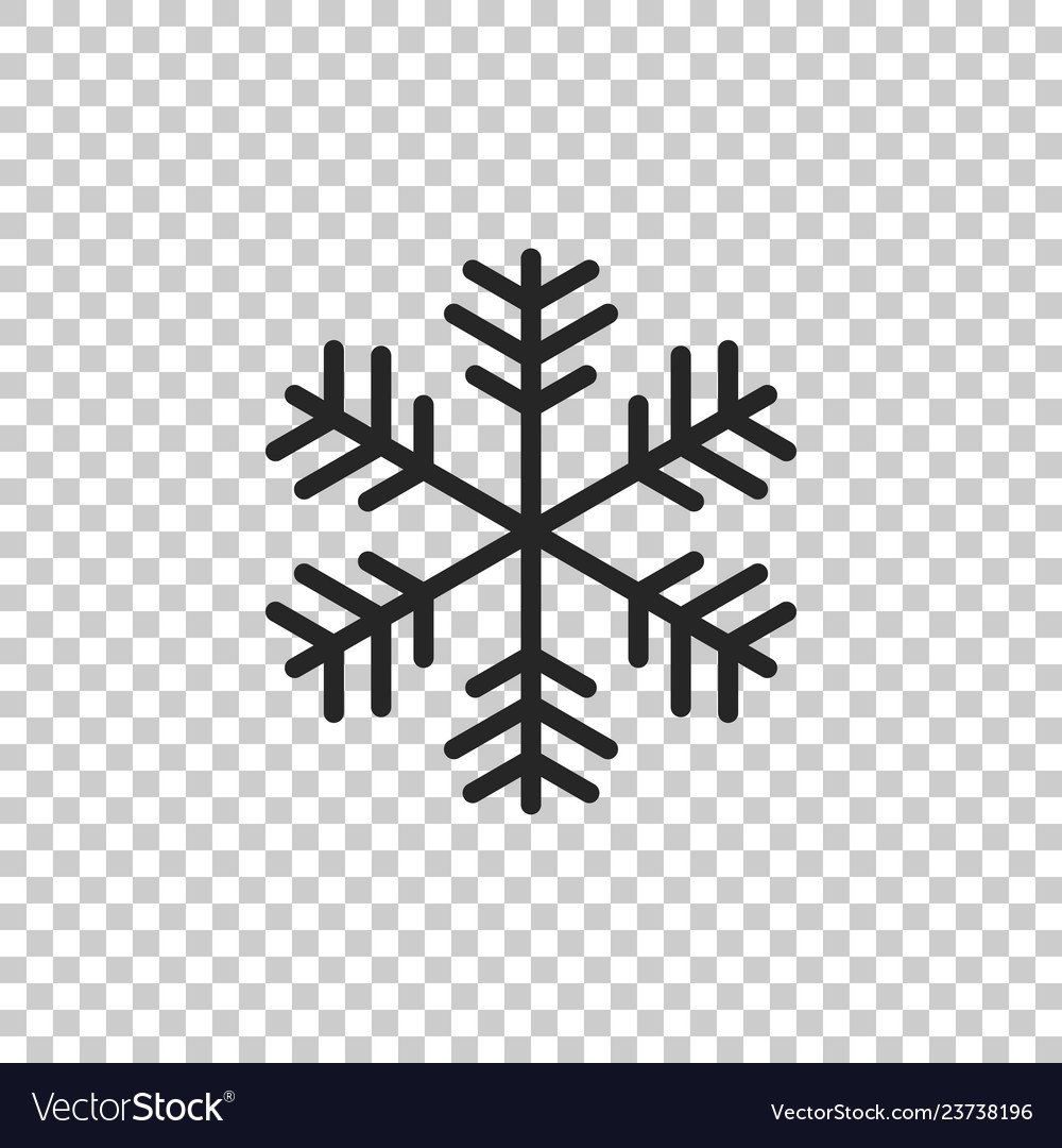 Detail Transparent Snowflakes Nomer 35