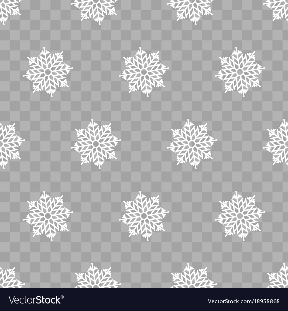 Detail Transparent Snowflakes Nomer 39