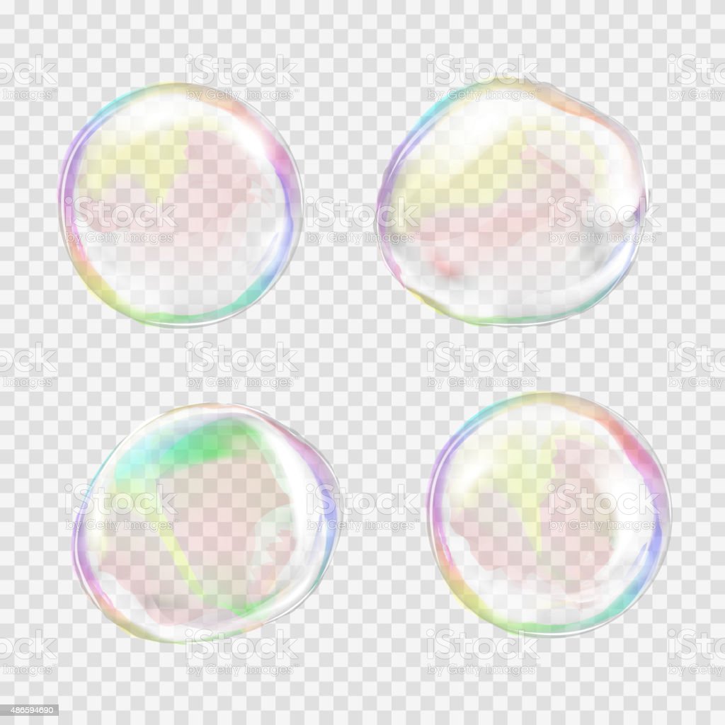 Detail Transparent Soap Bubbles Nomer 16