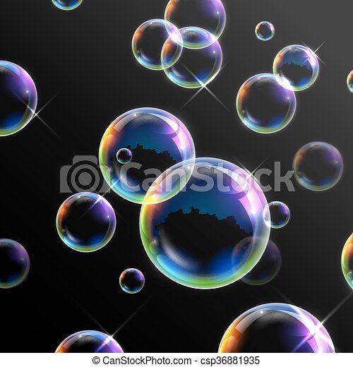 Detail Transparent Soap Bubbles Nomer 33