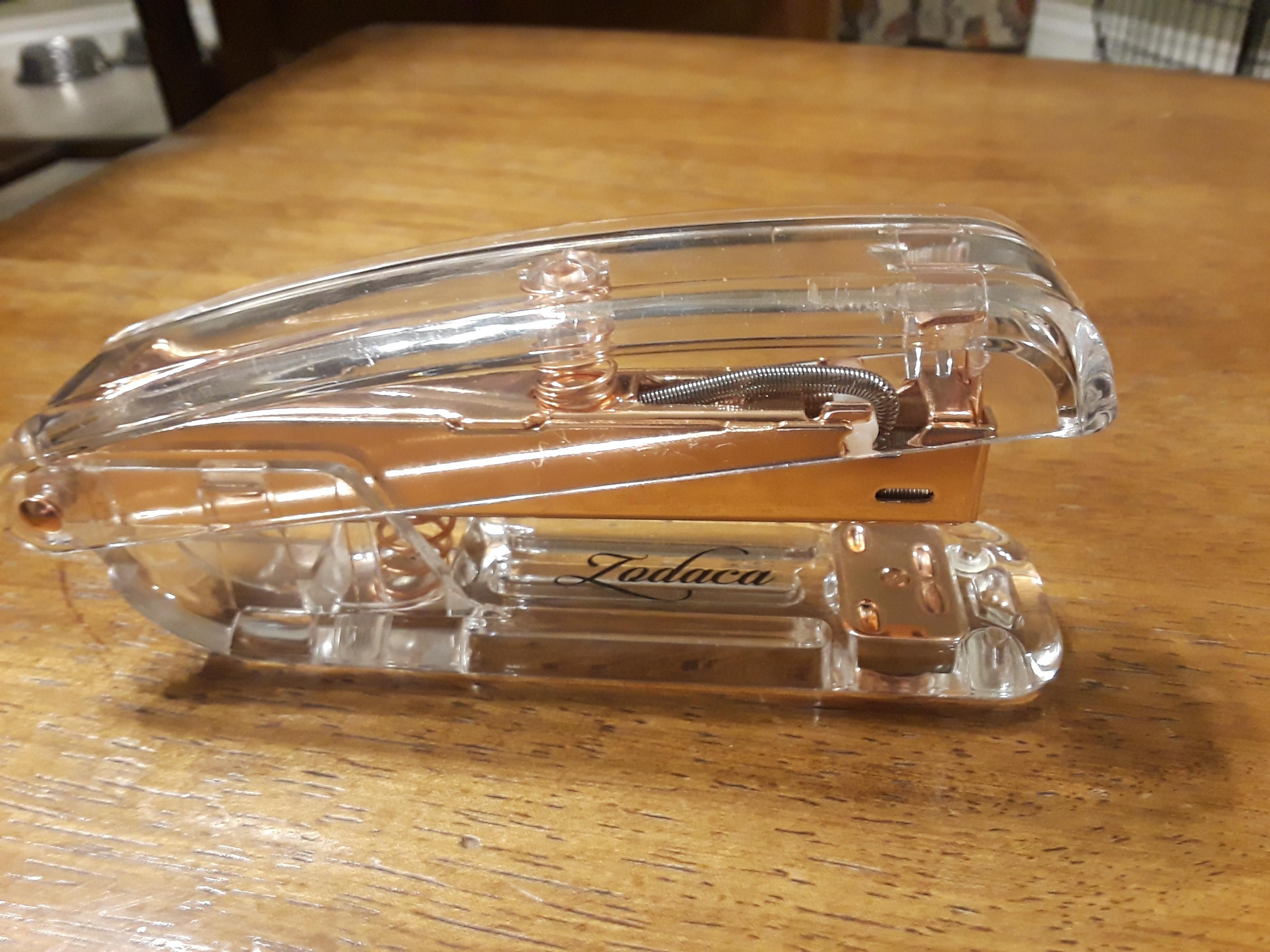 Detail Transparent Stapler Nomer 22