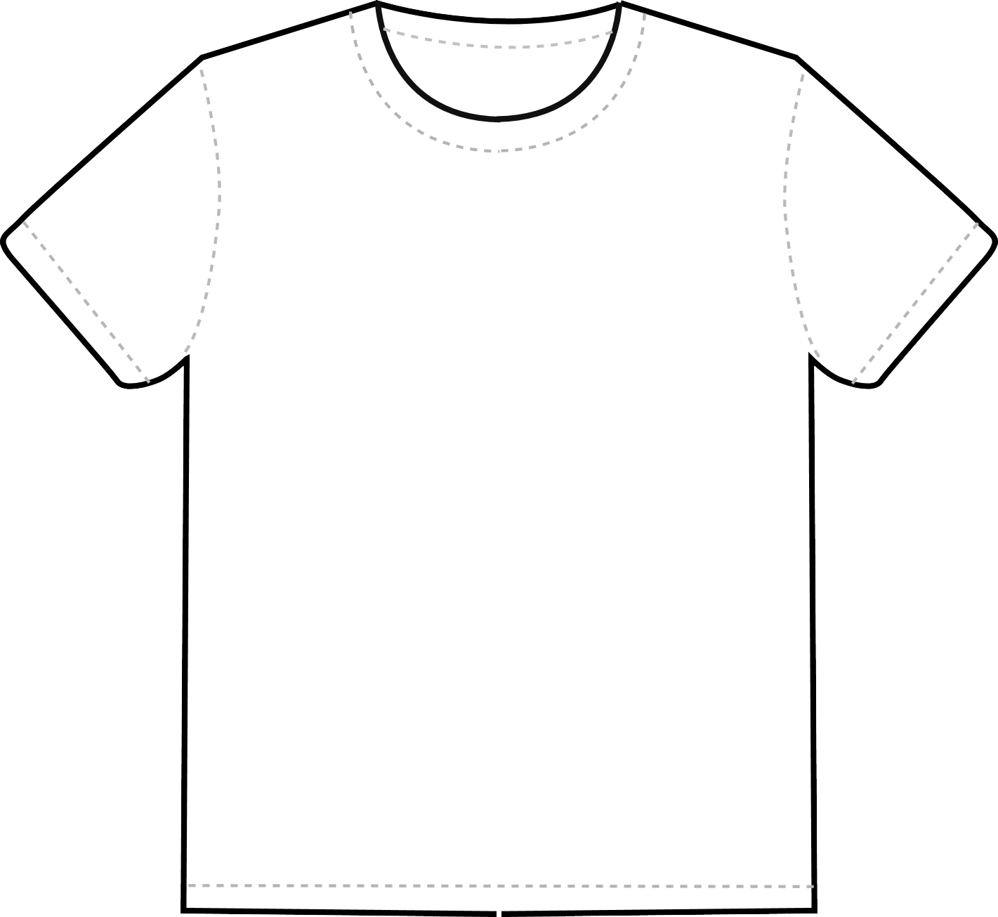 Detail Transparent T Shirt Template Png Nomer 18