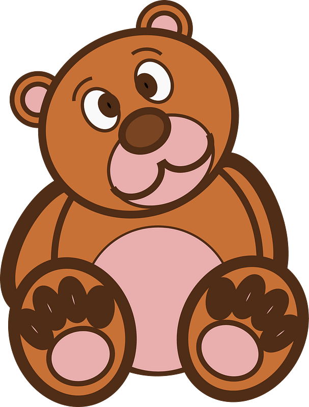 Detail Transparent Teddy Bear Clipart Nomer 30