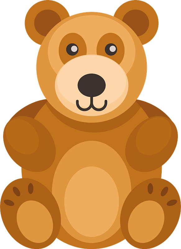 Detail Transparent Teddy Bear Clipart Nomer 57