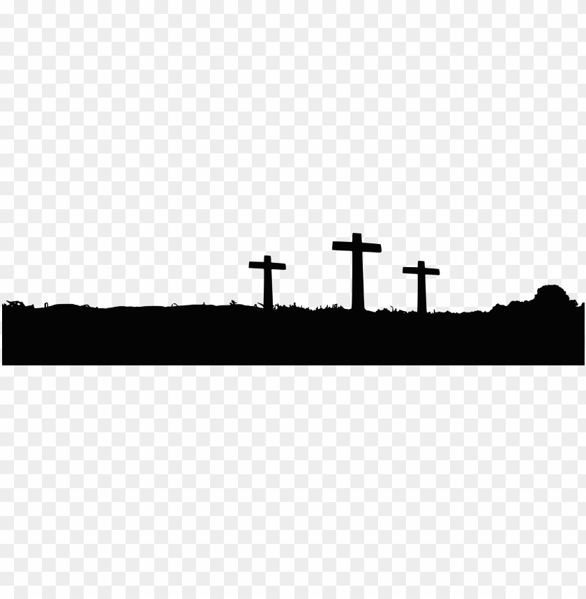 Detail Transparent Three Crosses Png Nomer 13