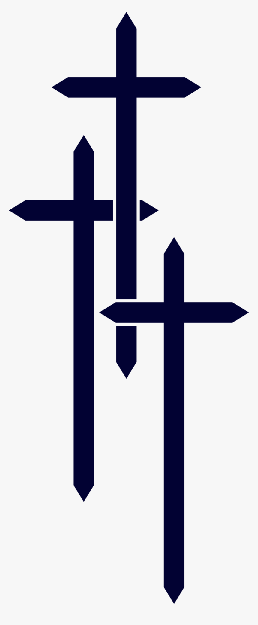 Detail Transparent Three Crosses Png Nomer 5