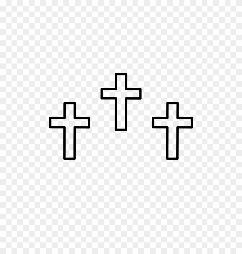 Detail Transparent Three Crosses Png Nomer 8