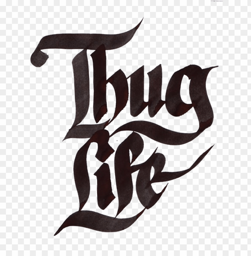Detail Transparent Thug Life Nomer 43