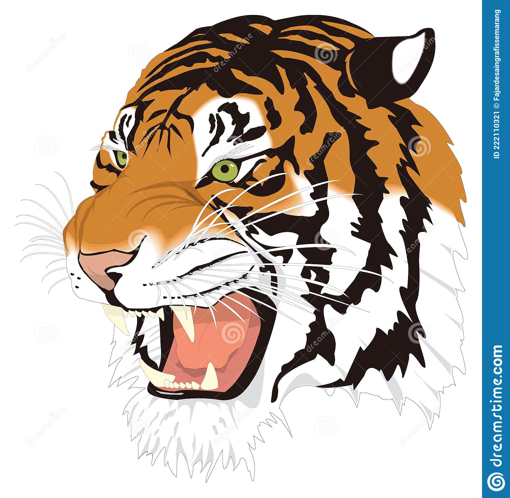 Detail Transparent Tiger Nomer 45