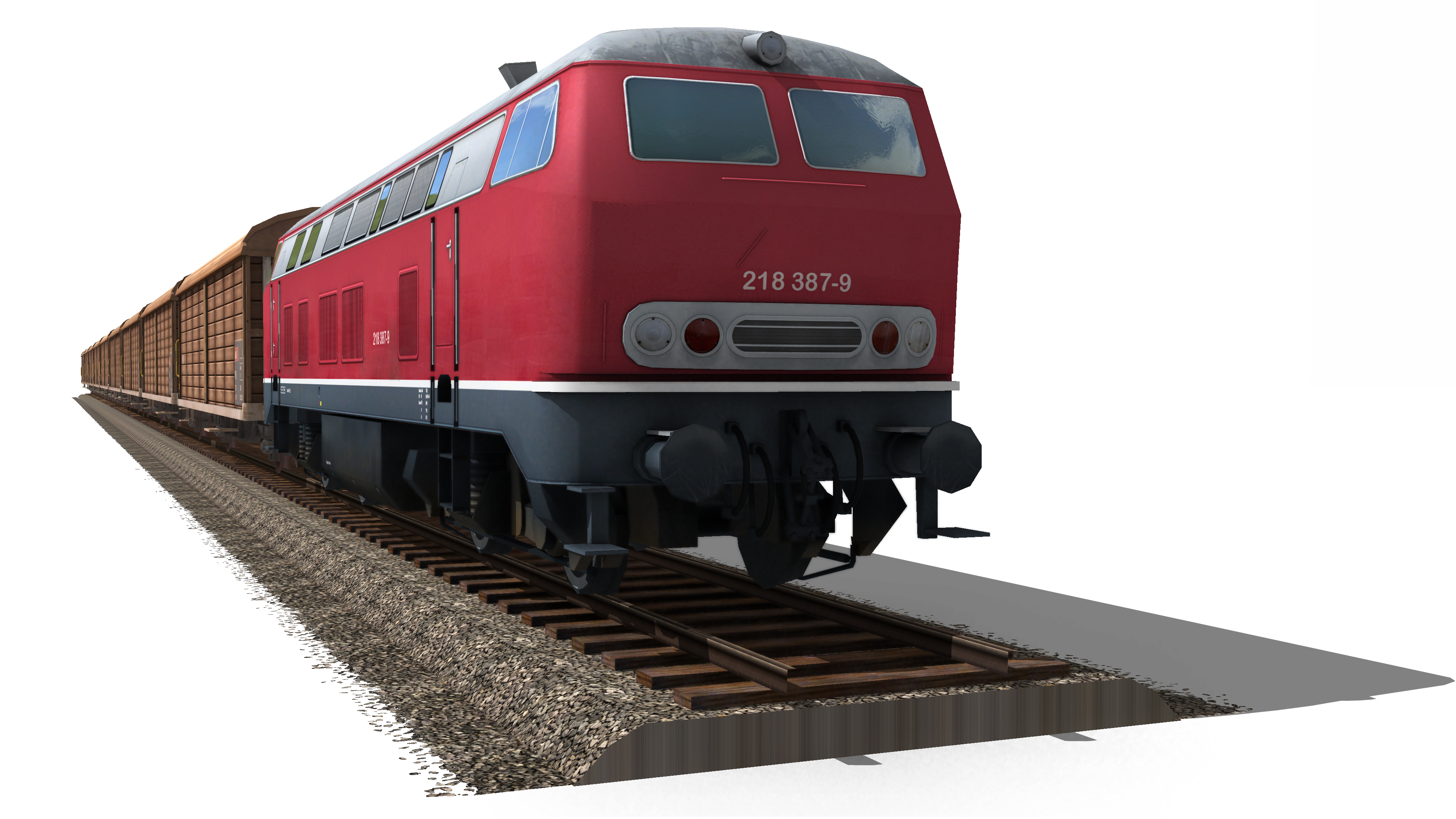 Detail Transparent Train Nomer 48