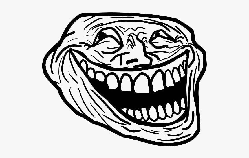 Detail Transparent Trollface Nomer 13