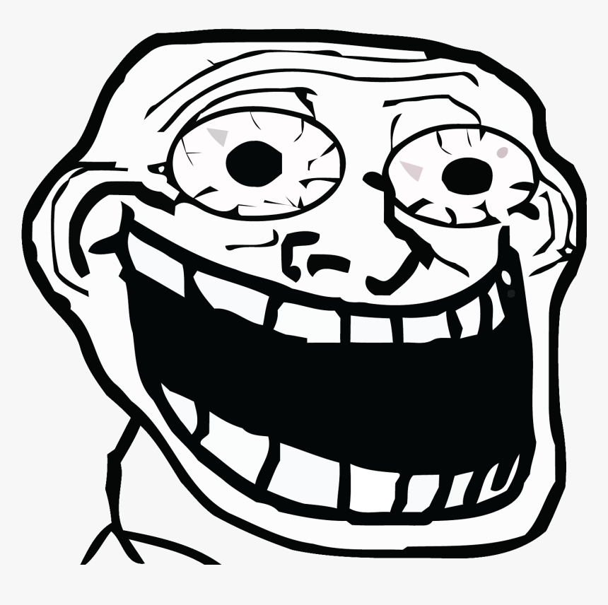 Detail Transparent Trollface Nomer 14