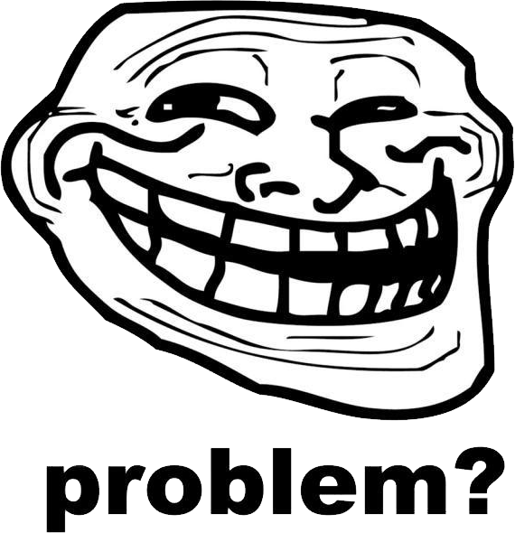 Detail Transparent Trollface Nomer 17