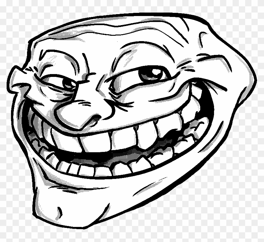 Detail Transparent Trollface Nomer 25