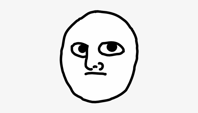 Detail Transparent Trollface Nomer 28