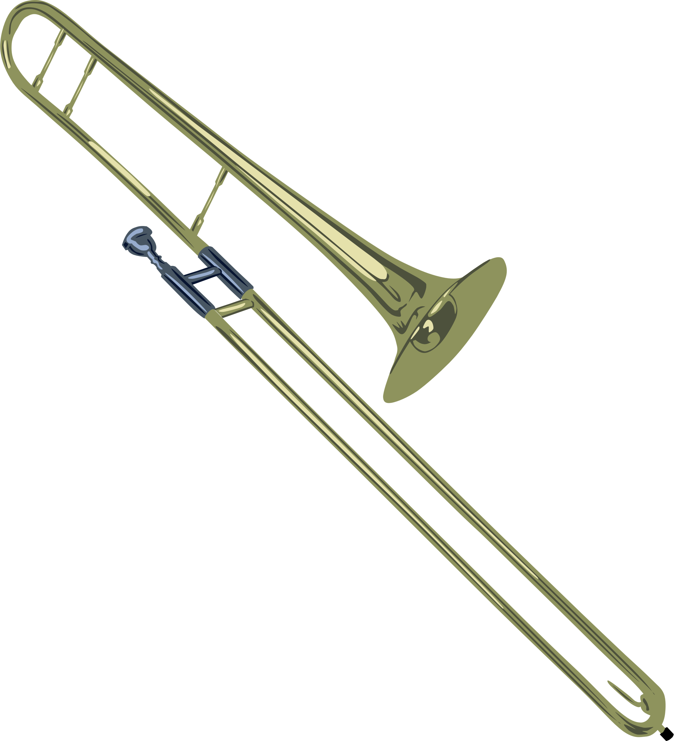 Detail Transparent Trombone Nomer 33