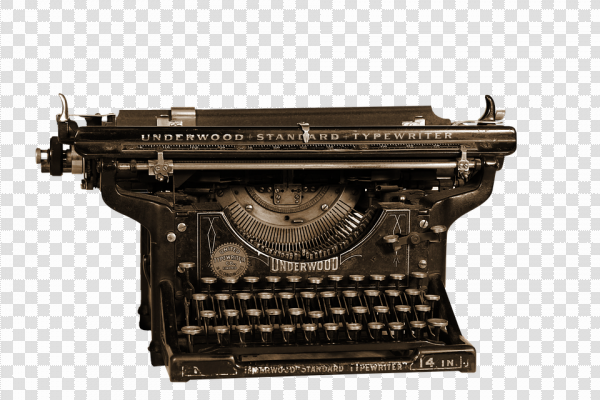 Detail Transparent Typewriter Nomer 34