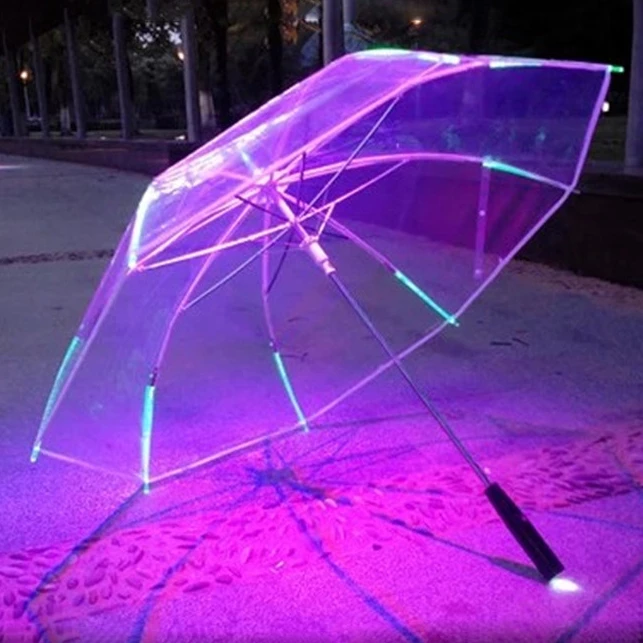 Detail Transparent Umbrella Nomer 15