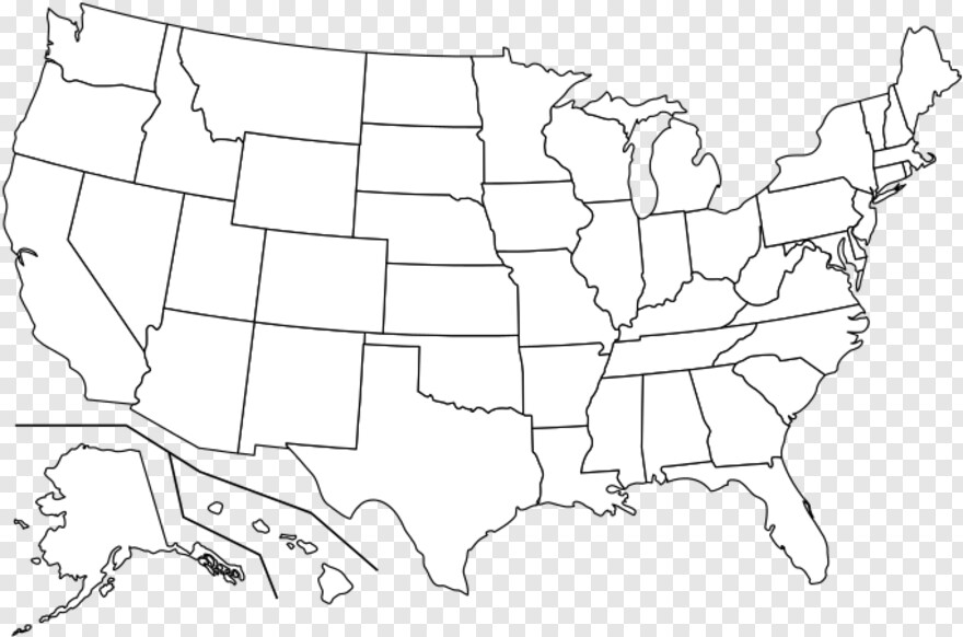 Detail Transparent Us Map Nomer 44