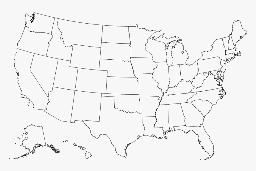 Detail Transparent Us Map Nomer 6