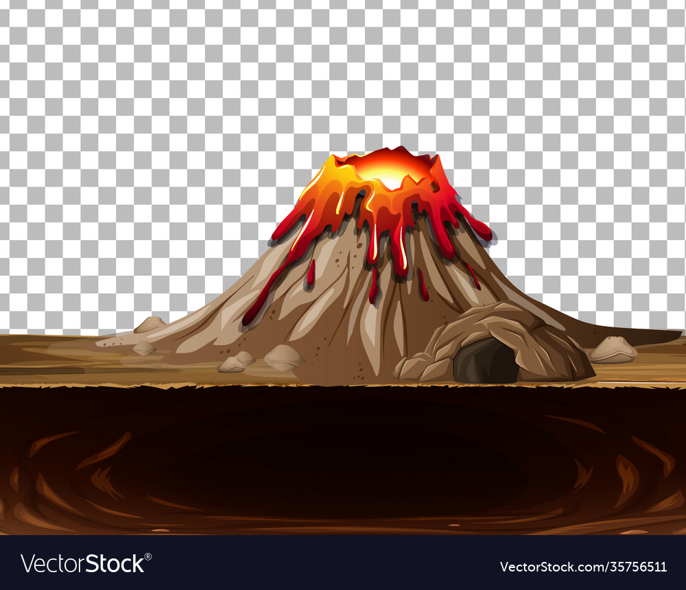 Detail Transparent Volcano Nomer 10