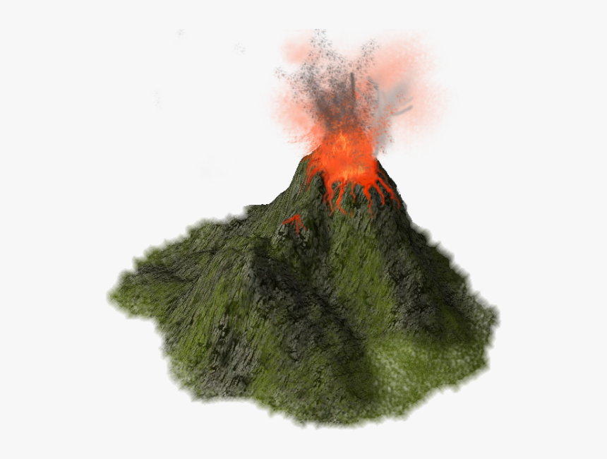 Detail Transparent Volcano Nomer 15