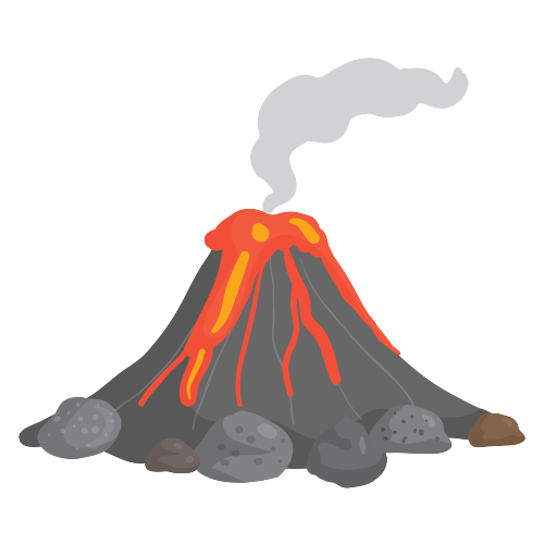 Detail Transparent Volcano Nomer 23