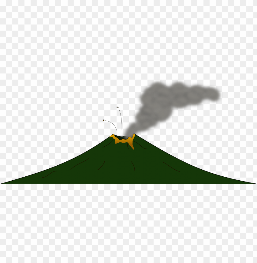 Detail Transparent Volcano Nomer 28