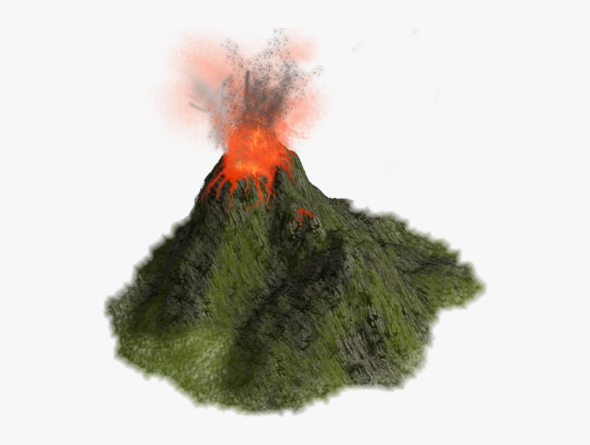 Detail Transparent Volcano Nomer 29