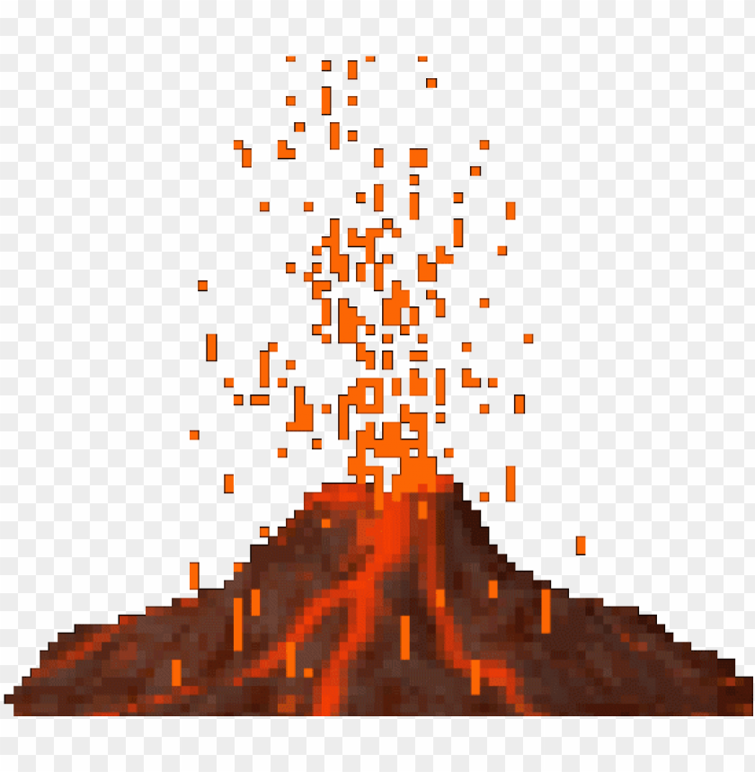 Detail Transparent Volcano Nomer 43