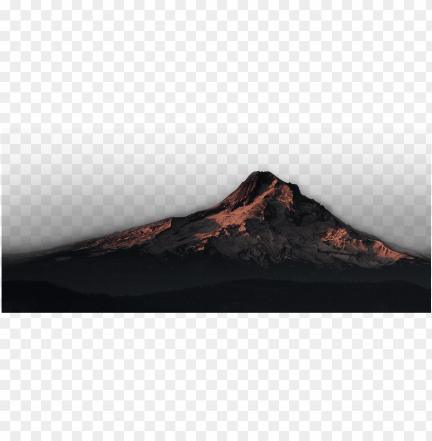 Detail Transparent Volcano Nomer 46