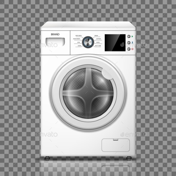 Transparent Washing Machine - KibrisPDR