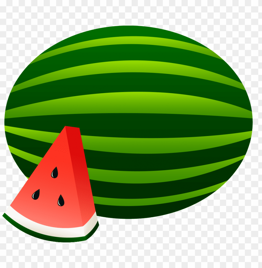 Detail Transparent Watermelon Clipart Nomer 46