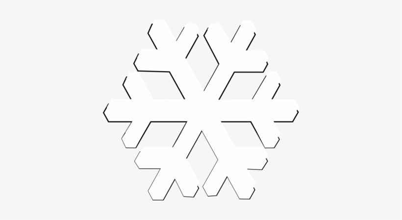 Detail Transparent White Snowflake Nomer 34