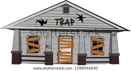 Trap House Clipart - KibrisPDR