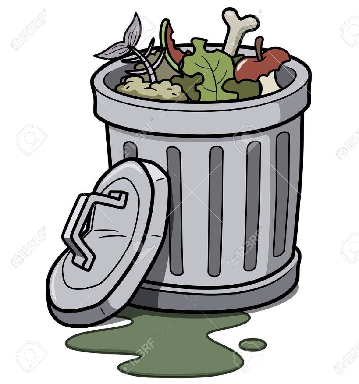 Detail Trash Bin Clipart Nomer 40