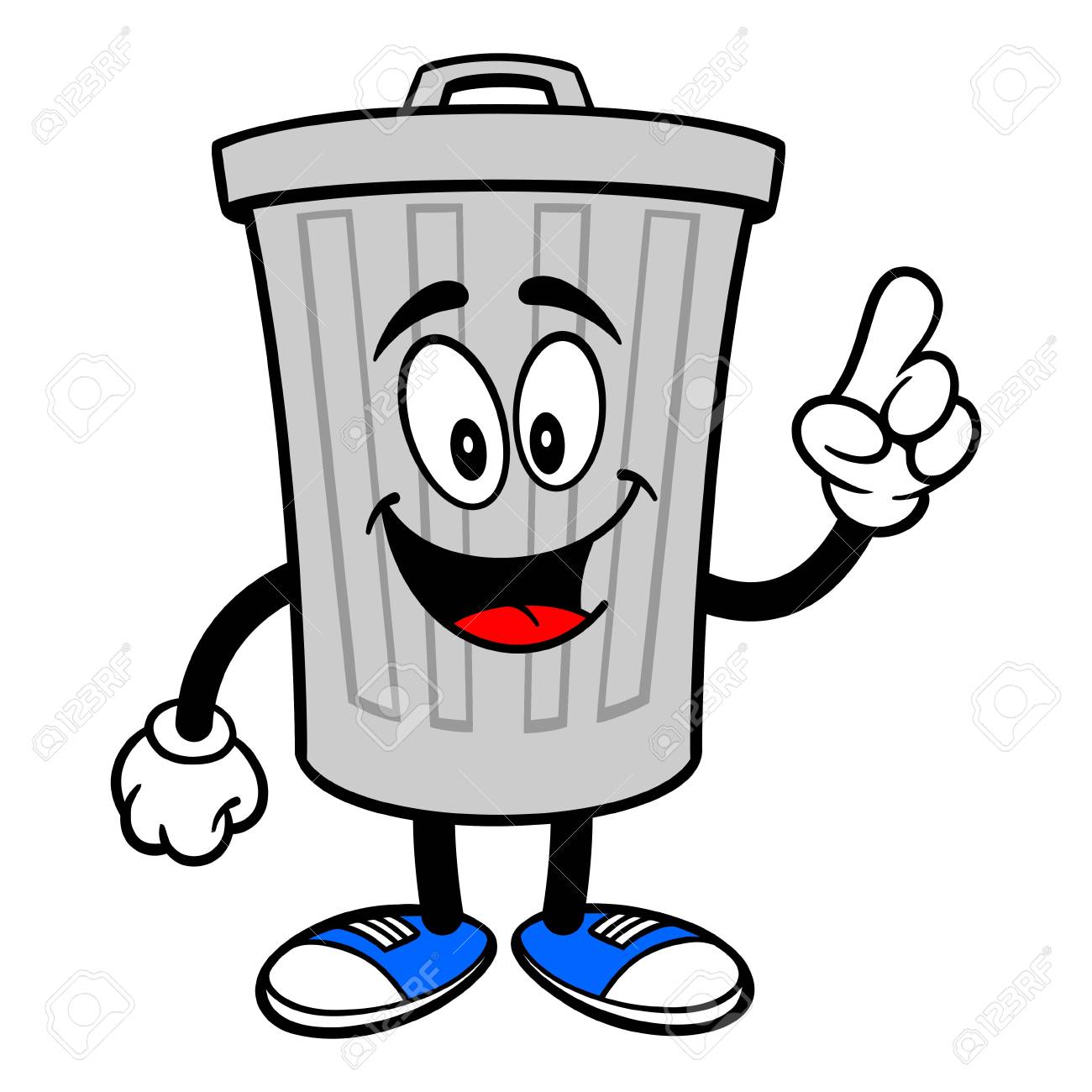 Detail Trash Can Clipart Free Nomer 9