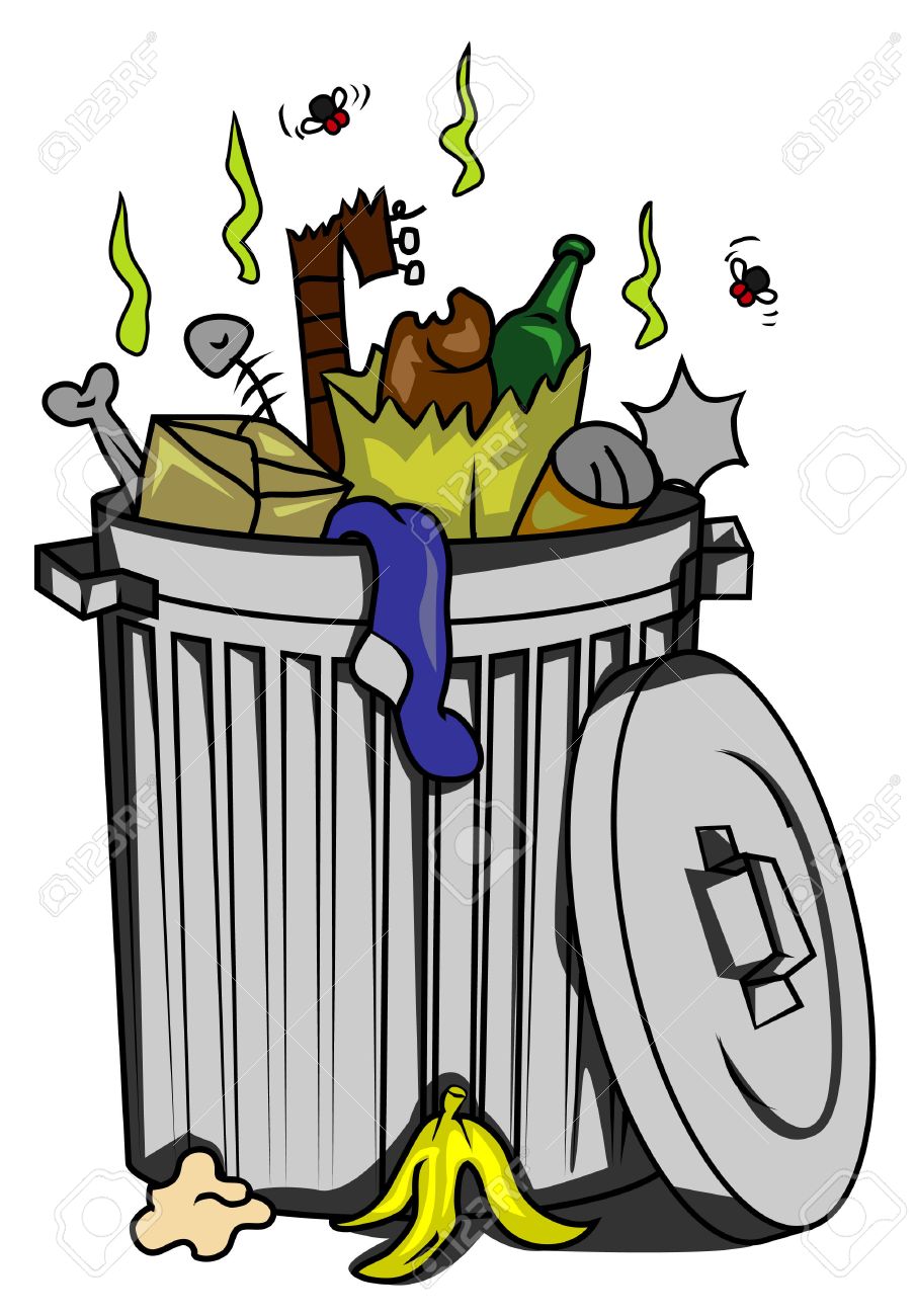 Detail Trash Can Clipart Free Nomer 20