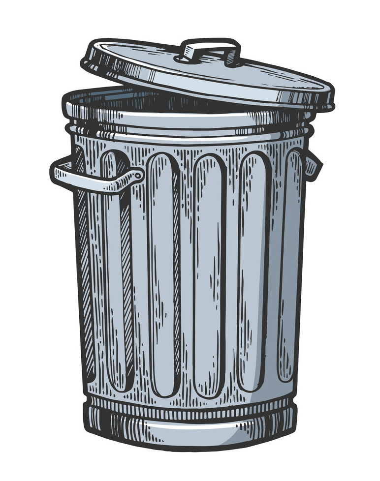 Detail Trash Can Clipart Images Nomer 8