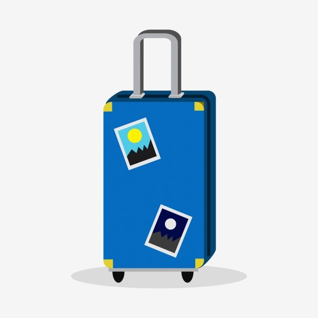 Detail Travel Bag Vector Png Nomer 16