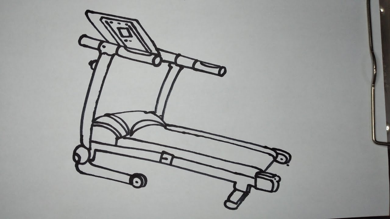 Detail Treadmill Drawing Nomer 24