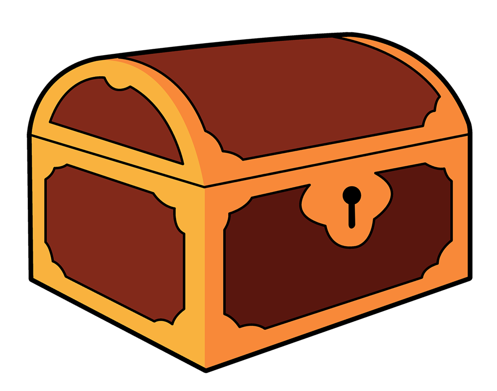 Detail Treasure Chest Clipart Nomer 11