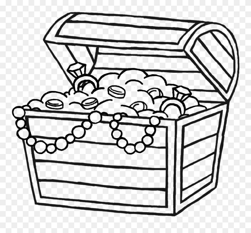 Detail Treasure Chest Clipart Nomer 25