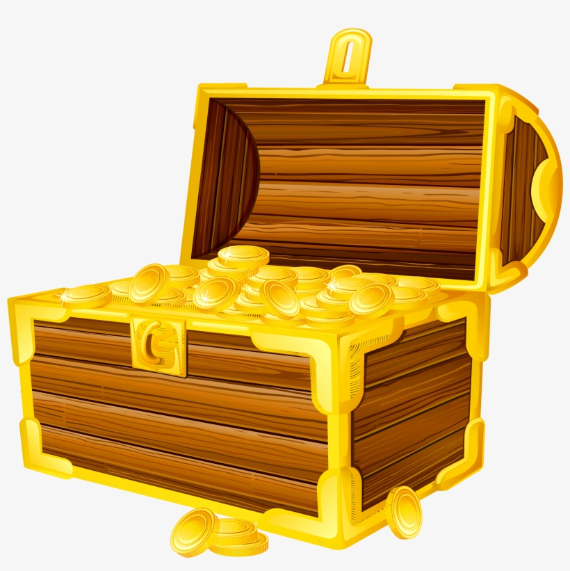 Detail Treasure Chest Clipart Nomer 26