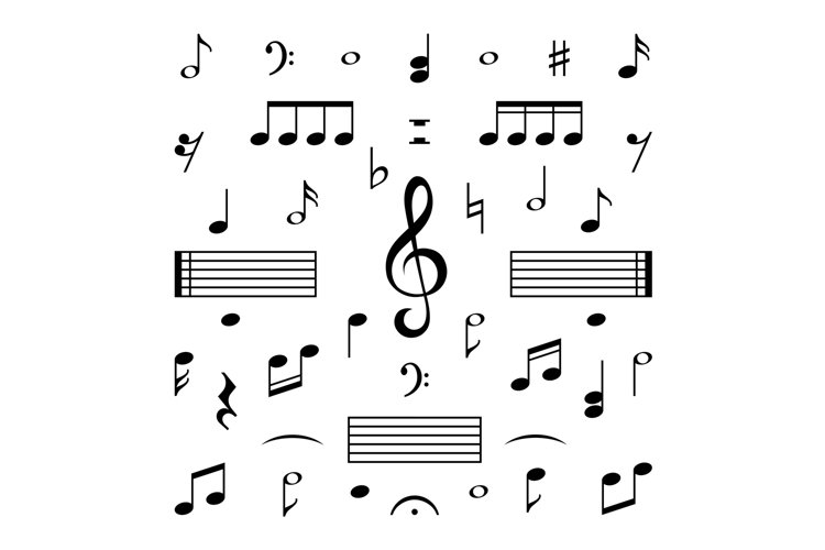 Detail Treble Clef Font Nomer 17